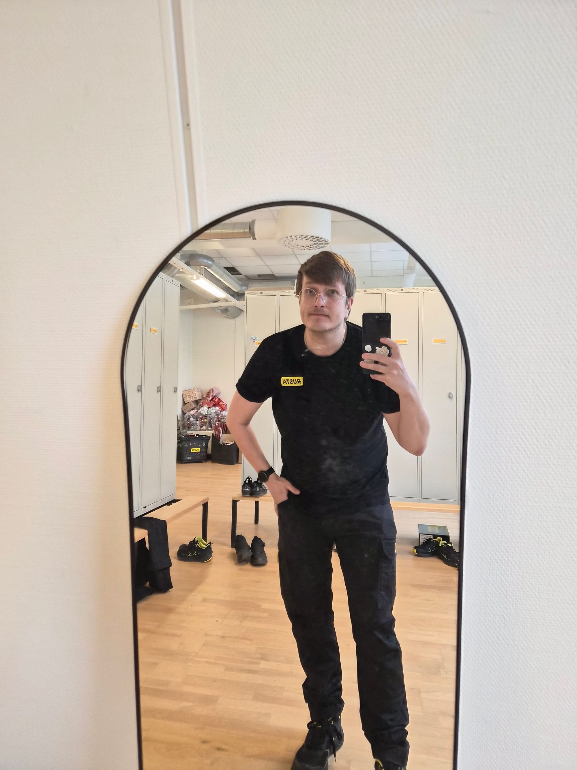 Obligatorisk jobb-selfie